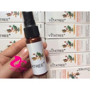 Xịt keo ong Vitatree trị viêm họng 25ml