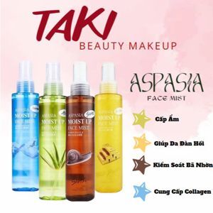 Xịt khoáng Aspasia Moist Up Face Mist 150ml