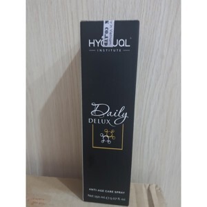 Xịt khoáng chống lão hóa Hyalual Daily Delux