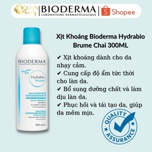 Xịt khoáng da nhạy cảm Bioderma Soothing Refreshing Water