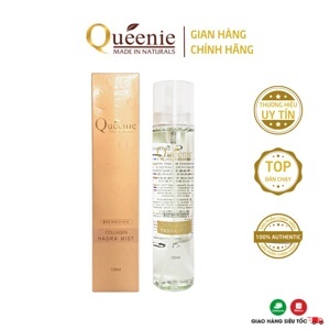Xịt khoáng dưỡng ẩm bổ sung Collagen Queenie 120ml
