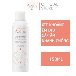 Xịt khoáng làm mềm da và chống kích ứng Avène Therma Spring Water 150ml