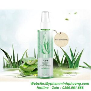 Xịt Khoáng lô hội Aloe Fresh Soothing Mist 130ml