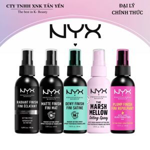 Xịt khoáng sau trang điểm NYX Matte Finish