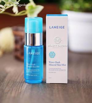 Xịt khoáng Laneíge Water Bank Mineral Skin Mist 30ml