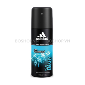 Xịt khử mùi cho nam ADIDAS Ice Dive 150ml