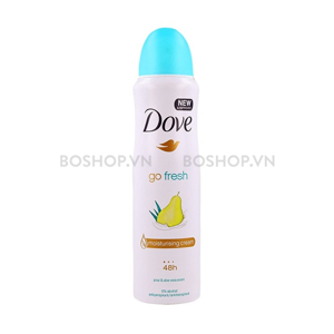 Xịt khử mùi Dove Go Fresh 48h 150ml