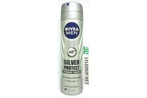 Xịt khử mùi Nivea Silver Protect cho nam 150ml