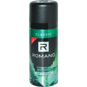 Xịt khử mùi toàn thân Romano Classic 150ml