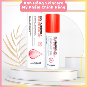 Xịt mụn lưng giảm thâm làm sáng da Angel's Liquid Glutathione+ Centella Calming Body Mist 150ml