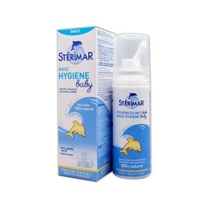 Xịt muối biển Stérimar Nose Hygiene Baby Lọ 100ml cho trẻ 3 tháng -3 tuổi (Pháp)