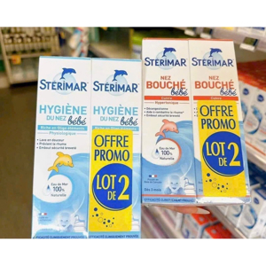 Xịt muối biển Stérimar Nose Hygiene Baby Lọ 100ml cho trẻ 3 tháng -3 tuổi (Pháp)