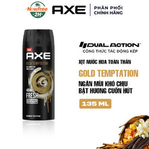 Xịt ngăn mùi toàn thân Axe Gold Temptation 150ml