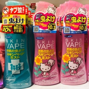 Xịt phun sương chống muỗi và côn trùng đốt Hello Kitty SKIN VAPE 200ml