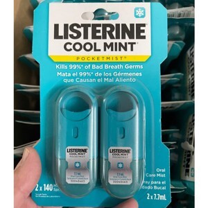 Xịt thơm miệng Listerine Pocket Mist - 7.7 ml