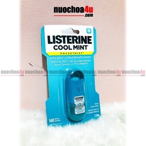 Xịt thơm miệng Listerine Pocket Mist - 7.7 ml