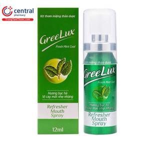 Xịt thơm miệng thảo dược Greelux Fresh Mint Cool 12ml