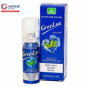 Xịt thơm miệng thảo dược Greelux Extra Cool 12ml