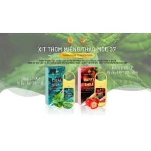 Xịt Thơm Miệng Thảo Mộc 37
