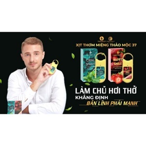 Xịt Thơm Miệng Thảo Mộc 37