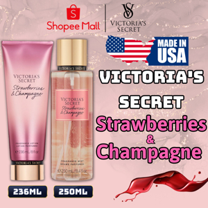 Xịt thơm Strawberries And Champagne Body Mist Victoria's Secret 250ml