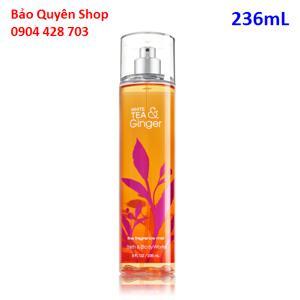 Xịt toàn thân Bath & Body Works White Tea & Ginger 236ml