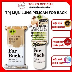 Xịt trị mụn lưng Pelican For Back Body Lotion 100ml