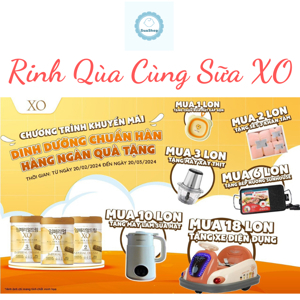 Sữa bột XO 2 - hộp 800g (dành cho trẻ từ 3 - 6 tháng)