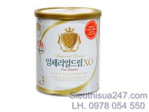 Sữa Imperial Dream XO 3 - hộp 400g (dành cho trẻ từ 6 - 12 tháng)