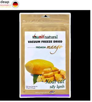 Xoài cát sấy lạnh Vinamit - gói 50g