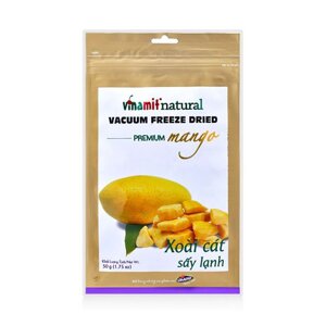 Xoài cát sấy lạnh Vinamit - gói 50g