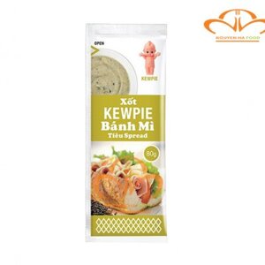 Xốt bánh mì tiêu spread Kewpie - gói 80g