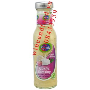 Sốt trộn Salad vị tỏi Remia Garlic Dressing 250ml