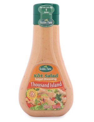 Xốt salad Thousand Island Golden Farm chai 250ml