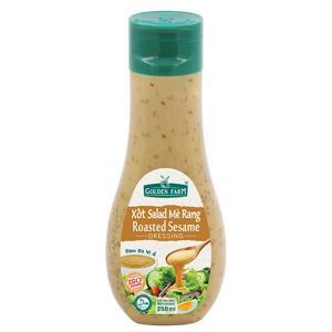 Xốt trộn salad Golden Farm vị mè rang chai 250ml