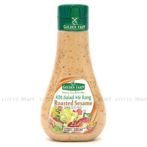 Xốt trộn salad Golden Farm vị mè rang chai 250ml