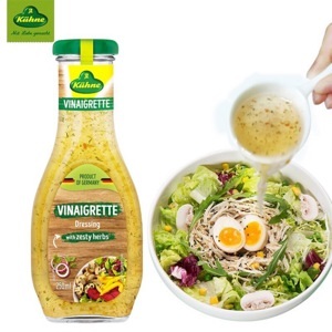 Xốt trộn salad vị Bạc hà hiệu Kuehne 250ml