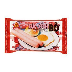 Xúc xích bò tiệt trùng Vissan 160g