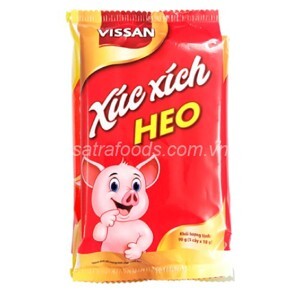 Xúc xích heo tiệt trùng Vissan gói 90g