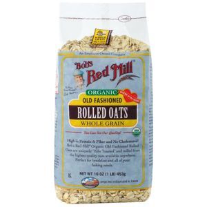 Yến mạch Bob's Red Mill Organic Oats Rolled Thick - 453g