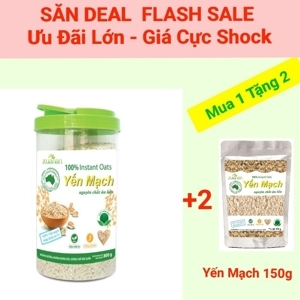 Yến mạch nguyên chất ăn liền Xuân An hộp 800g