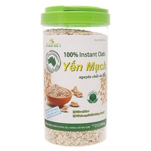 Yến mạch nguyên chất ăn liền Xuân An hộp 800g