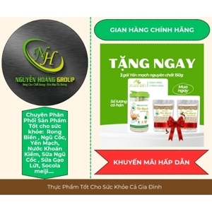 Yến mạch nguyên chất ăn liền Xuân An hộp 800g