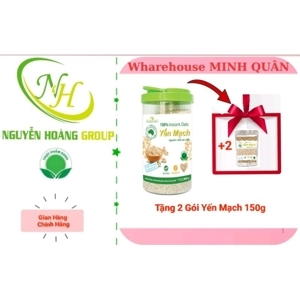 Yến mạch nguyên chất ăn liền Xuân An hộp 800g