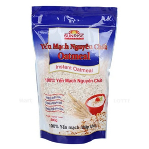 Yến mạch nguyên chất Oatmeal Sunrise gói 500g