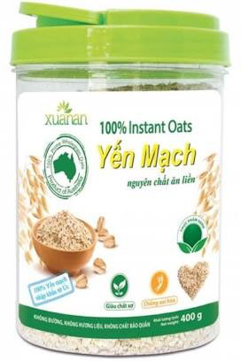 Yến Mạch nguyên chất Oganic Xuân An gói 400g