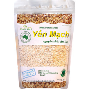 Yến Mạch nguyên chất Oganic Xuân An gói 400g