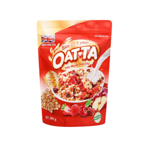 Yến mạch trái cây Oatta túi 800g