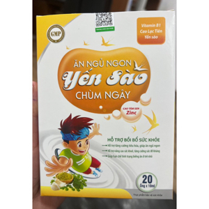 Yến sào chùm ngây tăng sức đề kháng cho bé