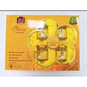 Yến sào đường ăn kiêng A1 Malaysia (hộp 6 hủ 70ml)